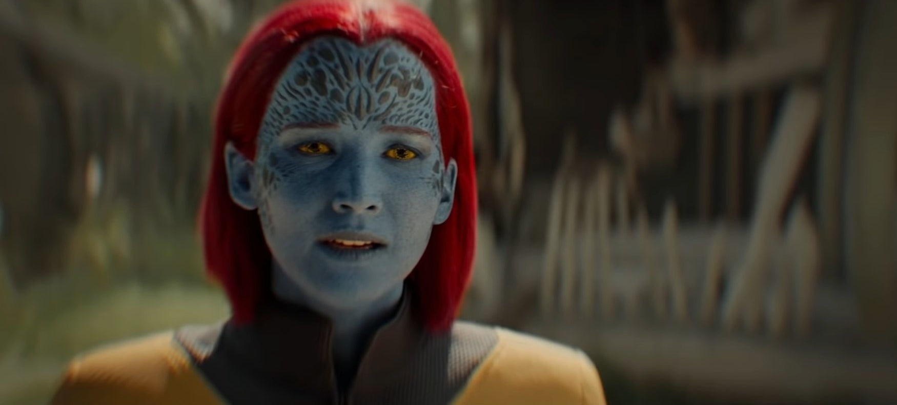 Mystique talking to Jean in &quot;Dark Phoenix&quot;