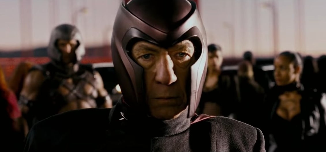 Magneto and the Brotherhood of Mutants on the Golden Gate Bridge in &quot;X-Men: The Last Stand&quot;