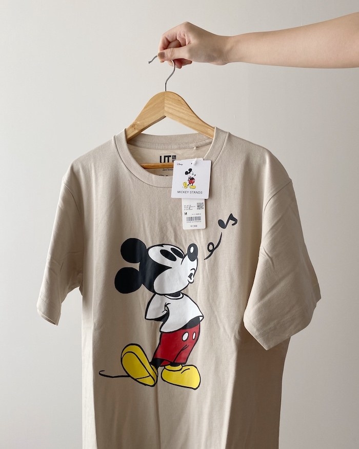 ミッキー可愛すぎるよ〜！ユニクロの「990円Tシャツ」レトロ風デザイン