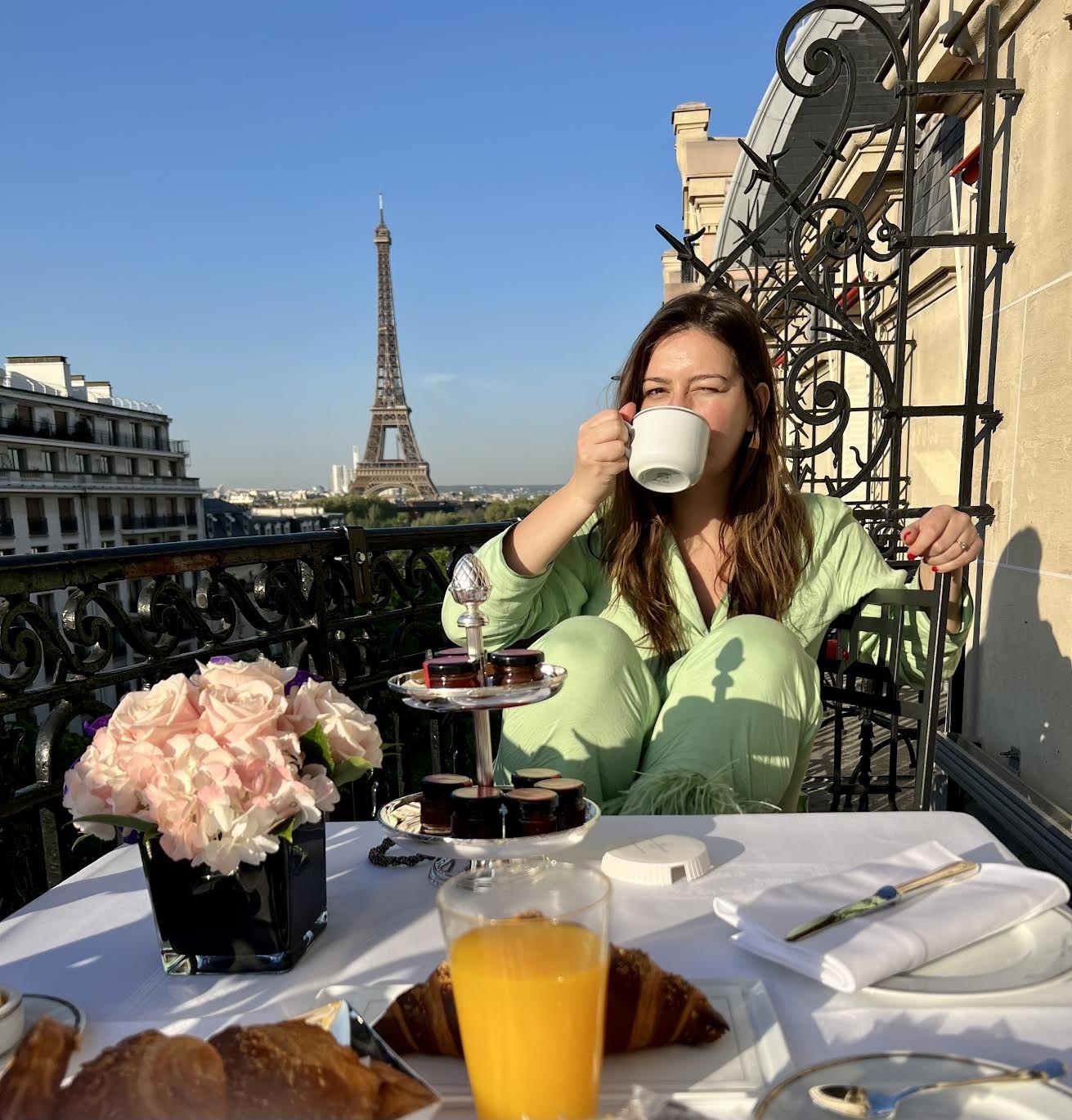 Iconic Table 56 at Eiffel Tower Restaurant, Paris Hotel (Vegas 2023) 