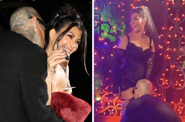 Travis Barker’s Daughter Went Live On Instagram At His And Kourtney Kardashian’s Wedding And Filmed A Bunch Of Things You Probably Missed. Here’s Everything That Went Down.