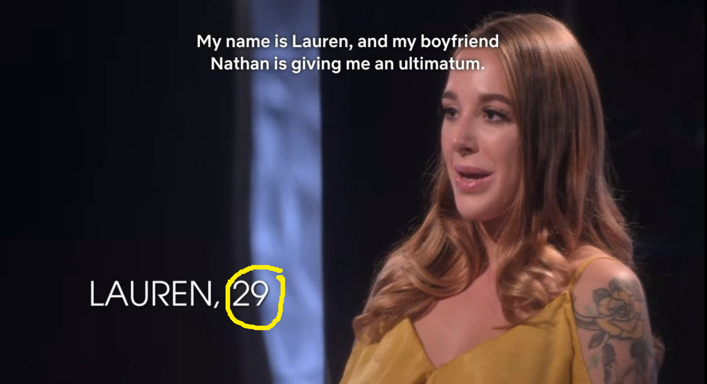 Netflix corrects Lauren&#x27;s age after featuring her as 26-year-old