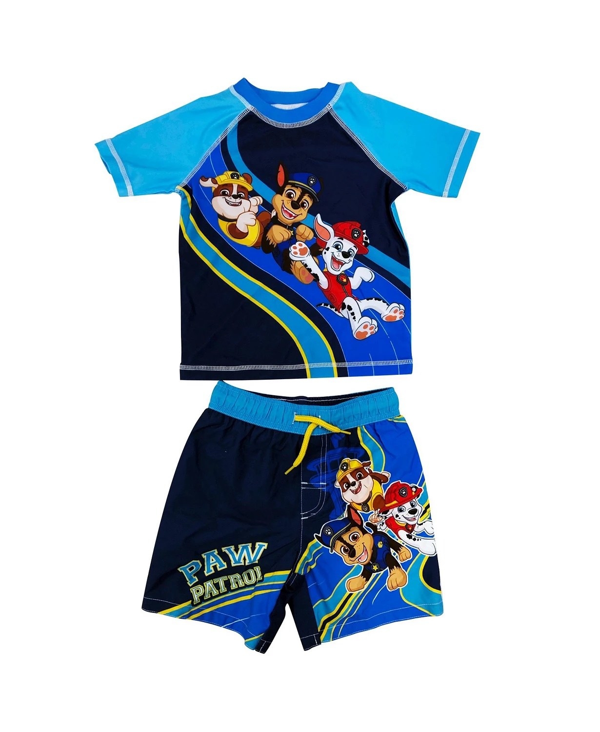 The paw patrol top and bottoms set
