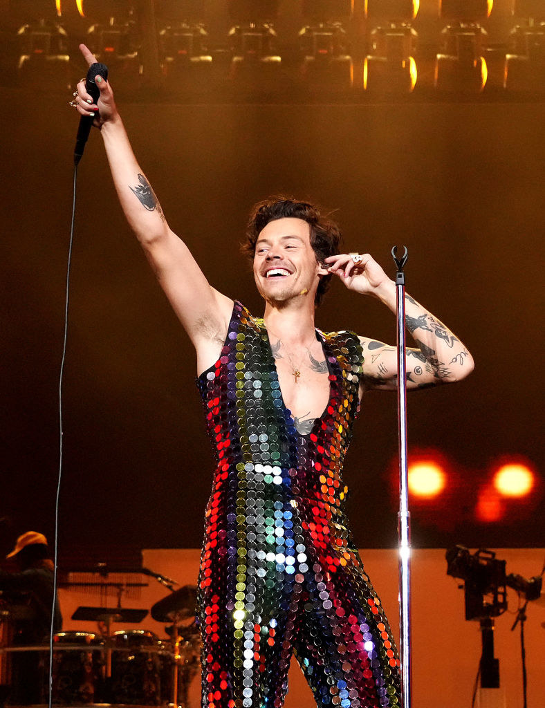 Styles performing at Coachella in 2022