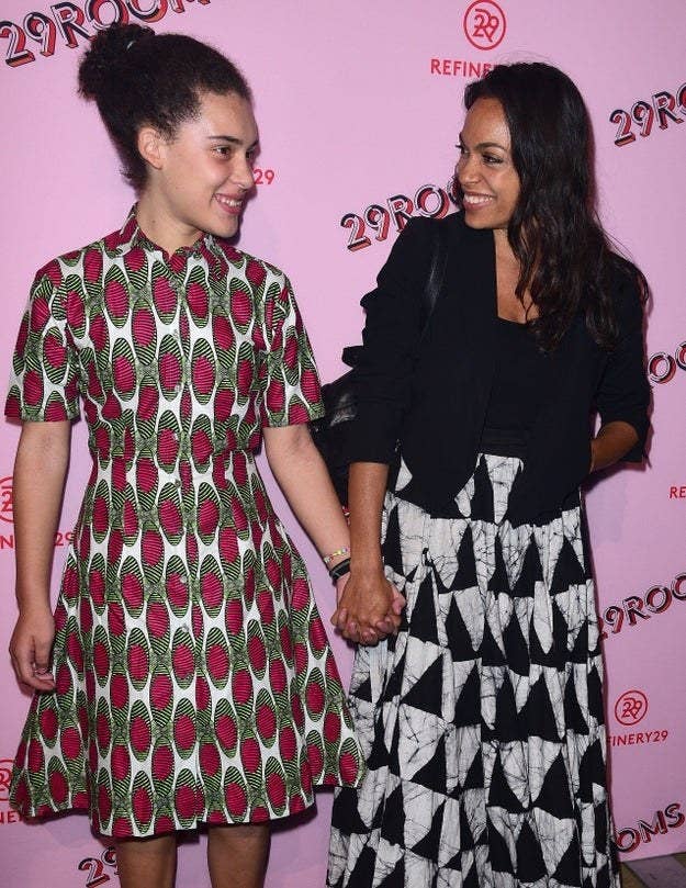 Rosario and her daughter, Isabella, pose at Refinery29&#x27;s &quot;29Rooms: Turn It Into Art&quot; event on September 7, 2017
