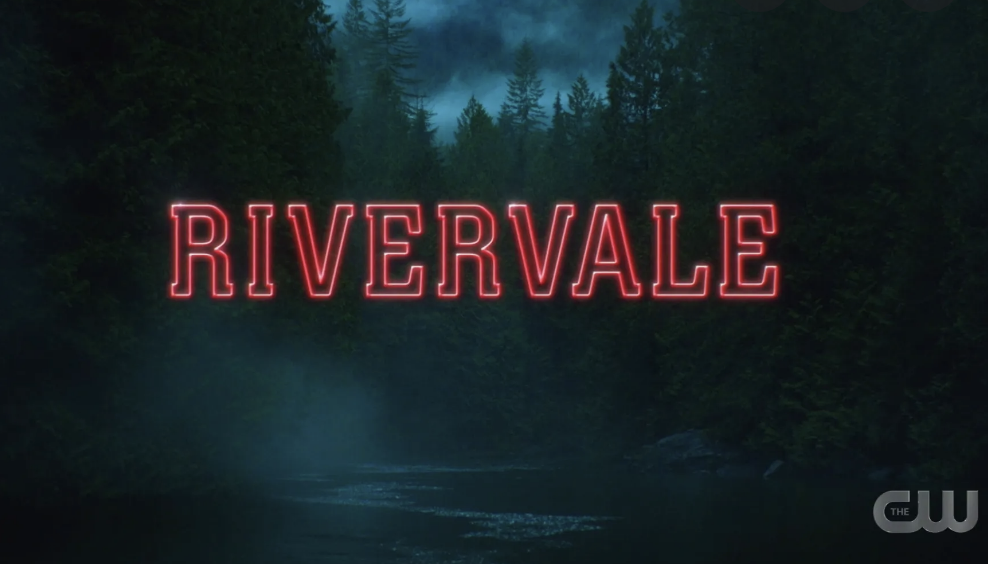 A title card that says, &quot;Rivervale&quot;