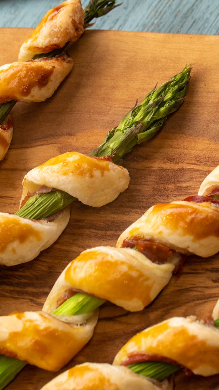 冷凍パイシートで簡単アスパラガスパイ レシピ 作り方 Tasty