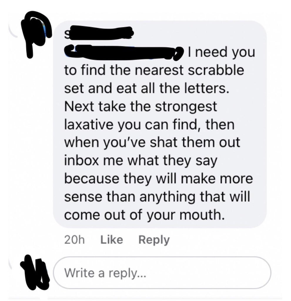 The 34 Absolute Best And Most Devastating Roasts People Received Online