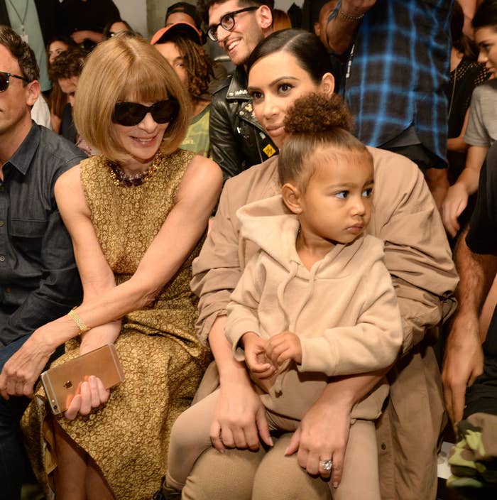 With this outfit, 9-year-old North West is just as stylish as her