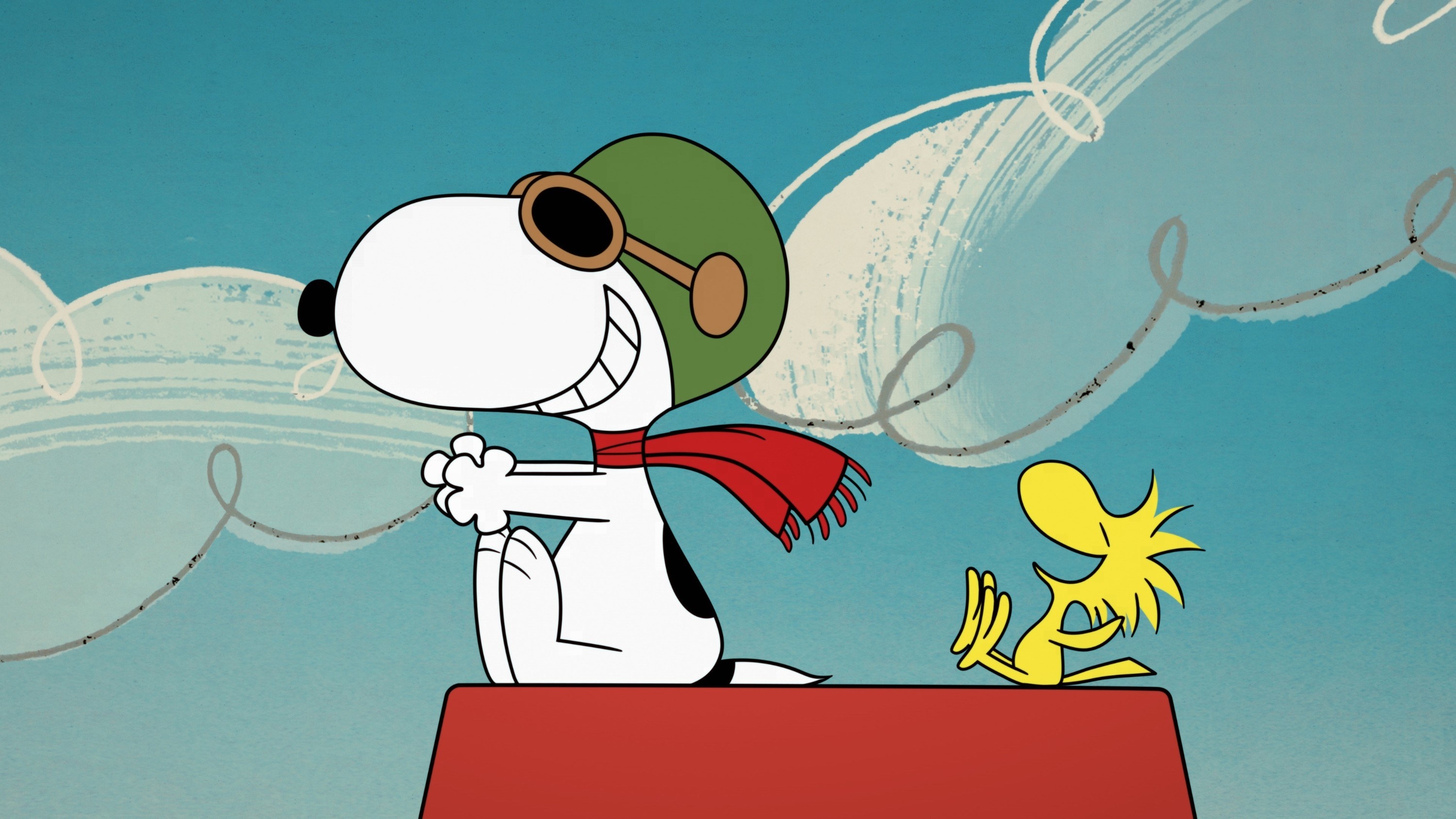 Snoopy and Woodstock in The Snoopy Show