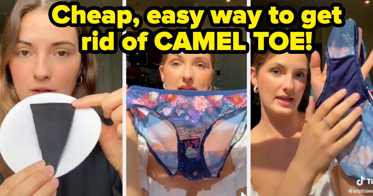 Simple Hack For Getting Rid Of Camel Toe On TikTok
