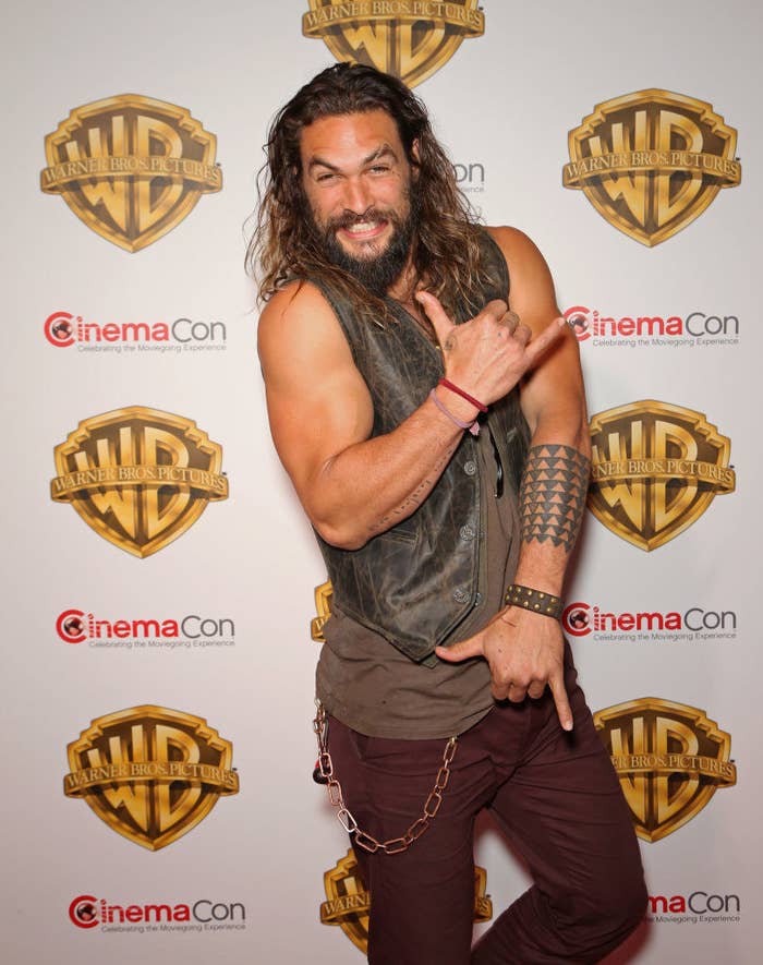 Jason Momoa at CinemaCon