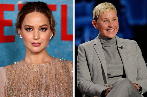 A Young Jennifer Lawrence Apparently Imagined Herself Being Interviewed By Ellen DeGeneres While Using The Bathroom