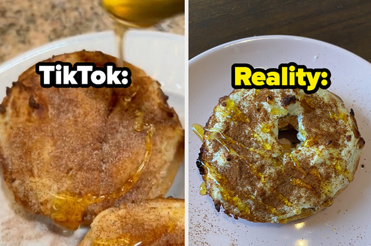 I Tried The Viral TikTok Bagel Air Fryer Recipe