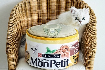 モンプチ」の缶が収納ボックスに!? 公式ファンブック「Mon Petit ほん