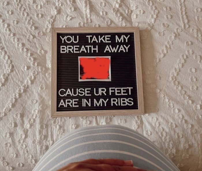 &quot;You take my breath away cause ur feet are in my ribs&quot;
