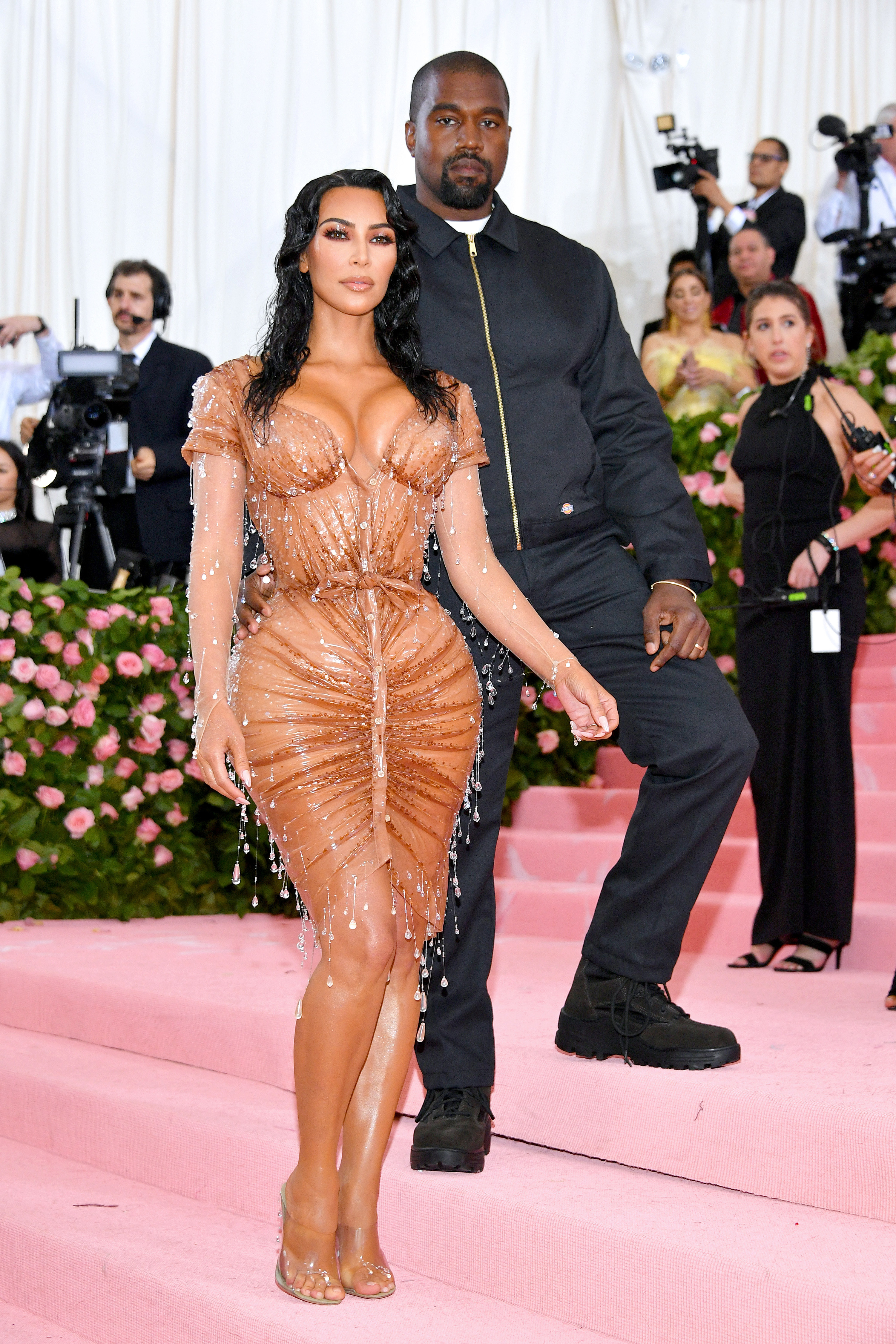 Kim and Kanye at the Met Gala