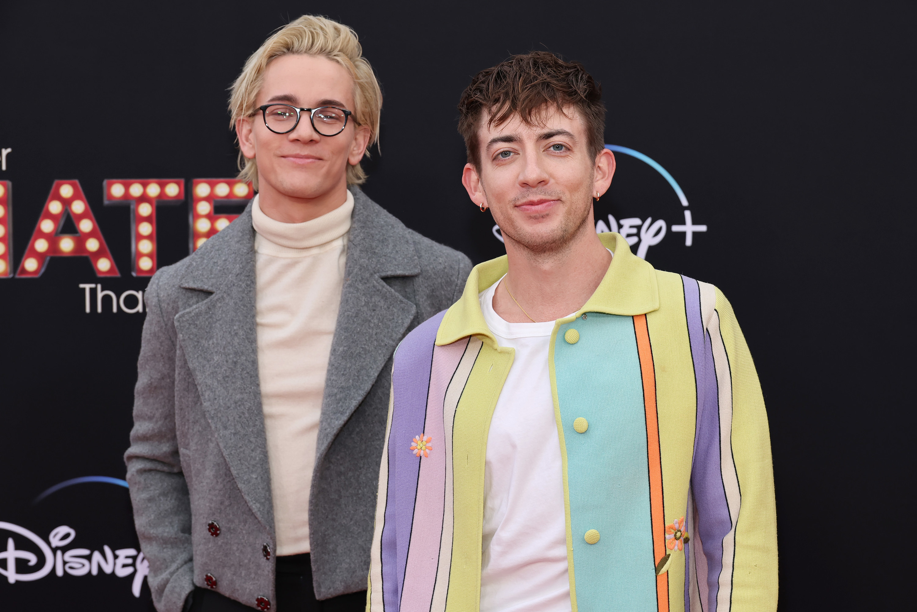 Austin McKenzie and Kevin McHale at an event