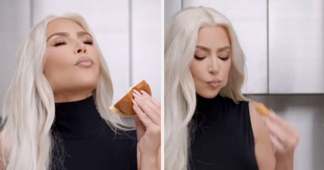 Kim Kardashian Is Being Roasted For Seemingly Pretending To Eat The Food In Her New Advert As Beyond Meat’s “Chief Taste Consultant” - BuzzFeed News