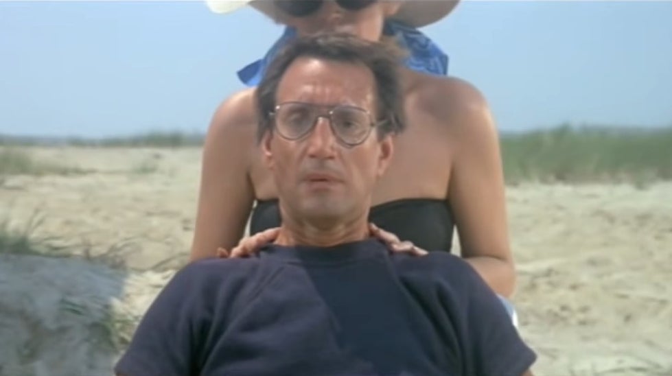 Martin Brody seeing a shark attack in &quot;Jaws&quot;