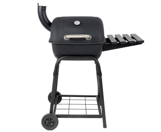 the small grill with side shelf