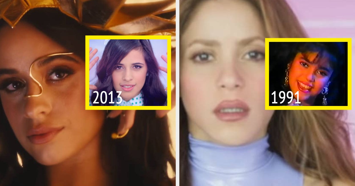 21 Latino Musicians In Their First Music Video Vs. Now
