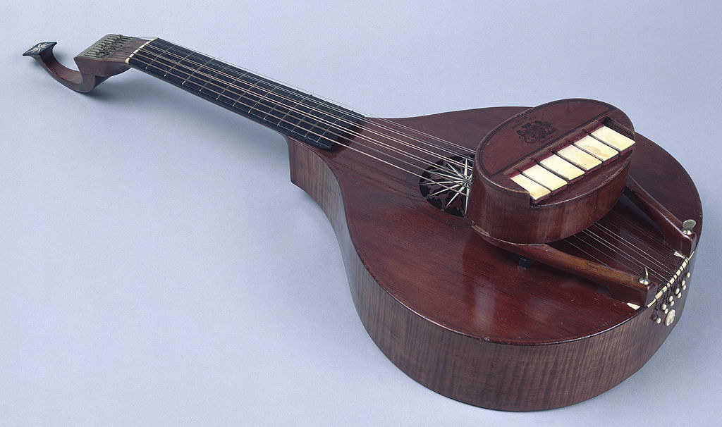 a small guitar