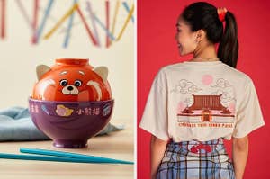 noodle bowl set and embrace your inner panda tee