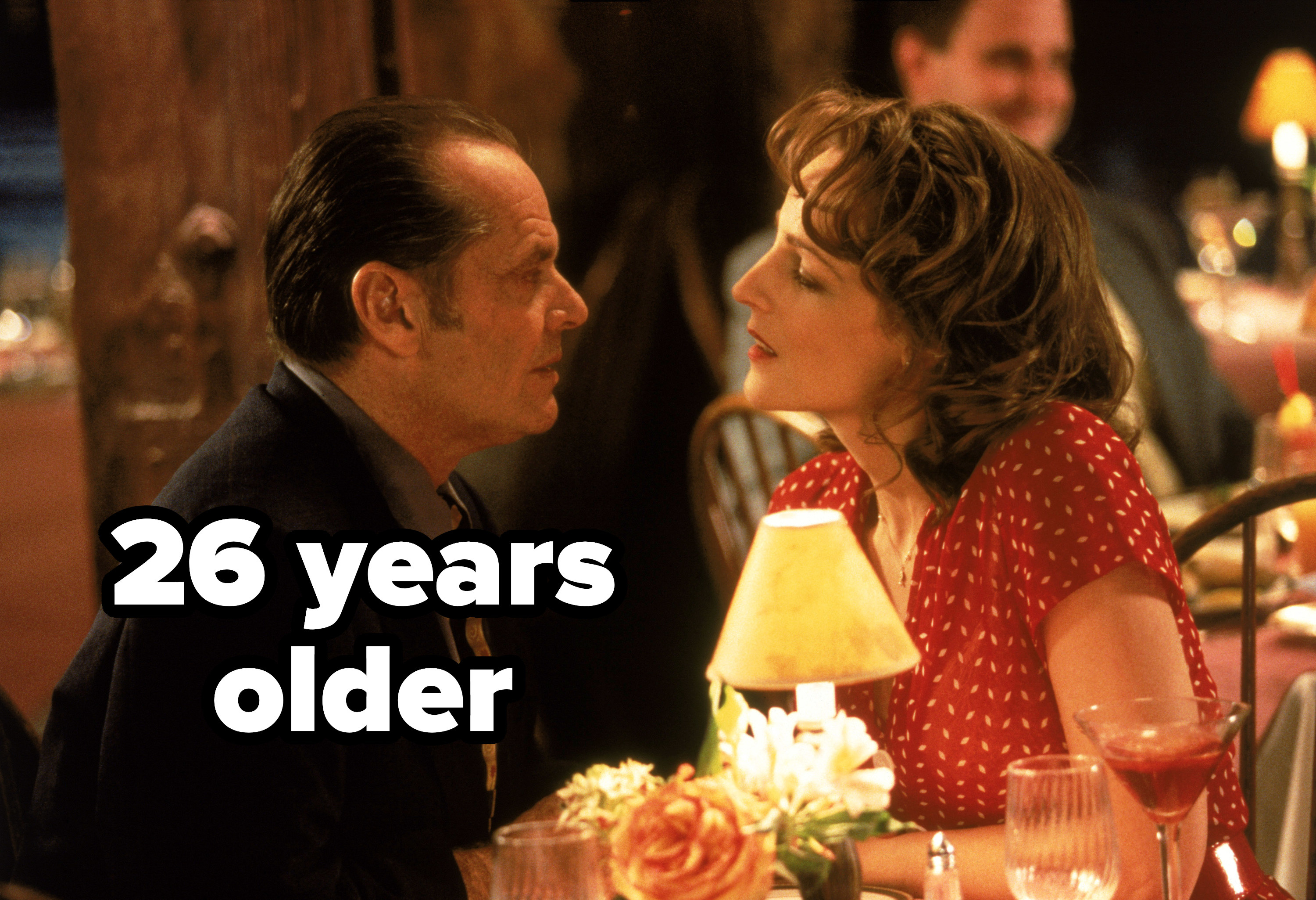 Helen Hunt and Jack Nicholson in As Good As It Gets