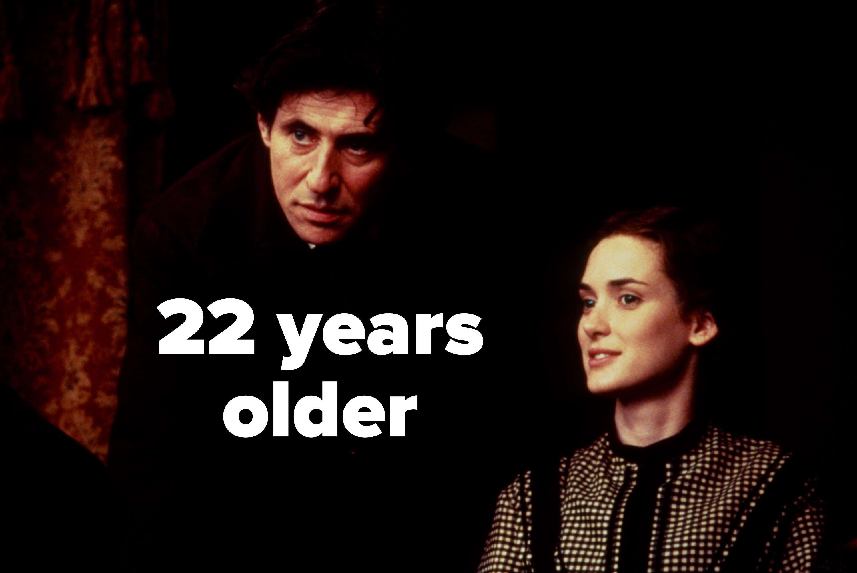 Winona Ryder and Gabriel Byrne in Little Women