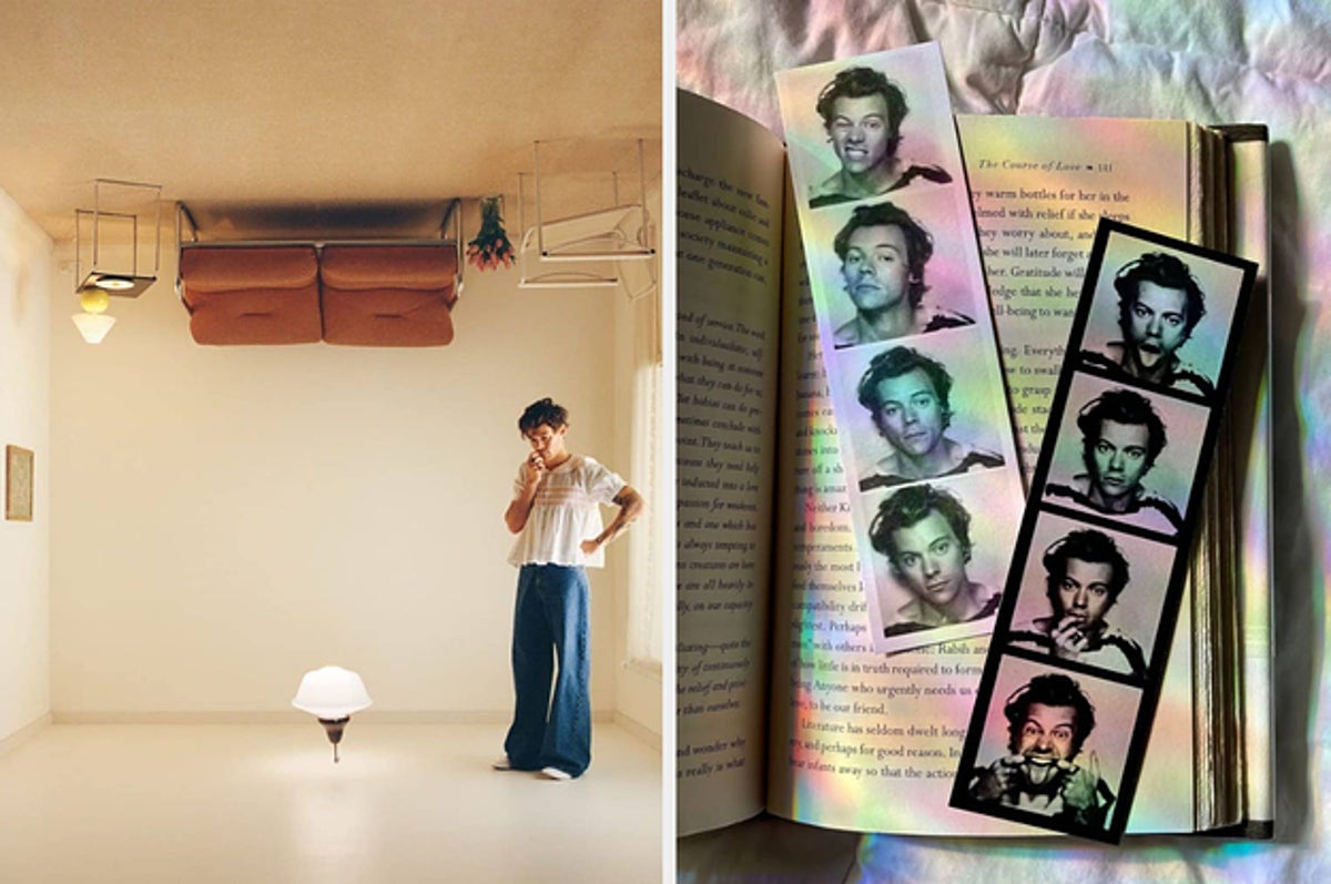 Harry Style Harry's House Poster Gifts for Harry Styles Fans - Happy Place  for Music Lovers