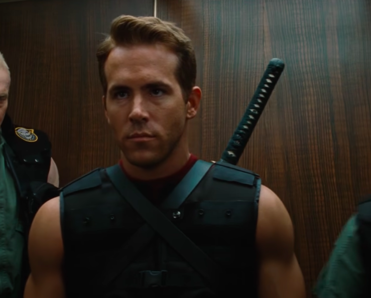 Ryan Reynolds as the less comic-accurate version of Deadpool in X-Men Origins: Wolverine