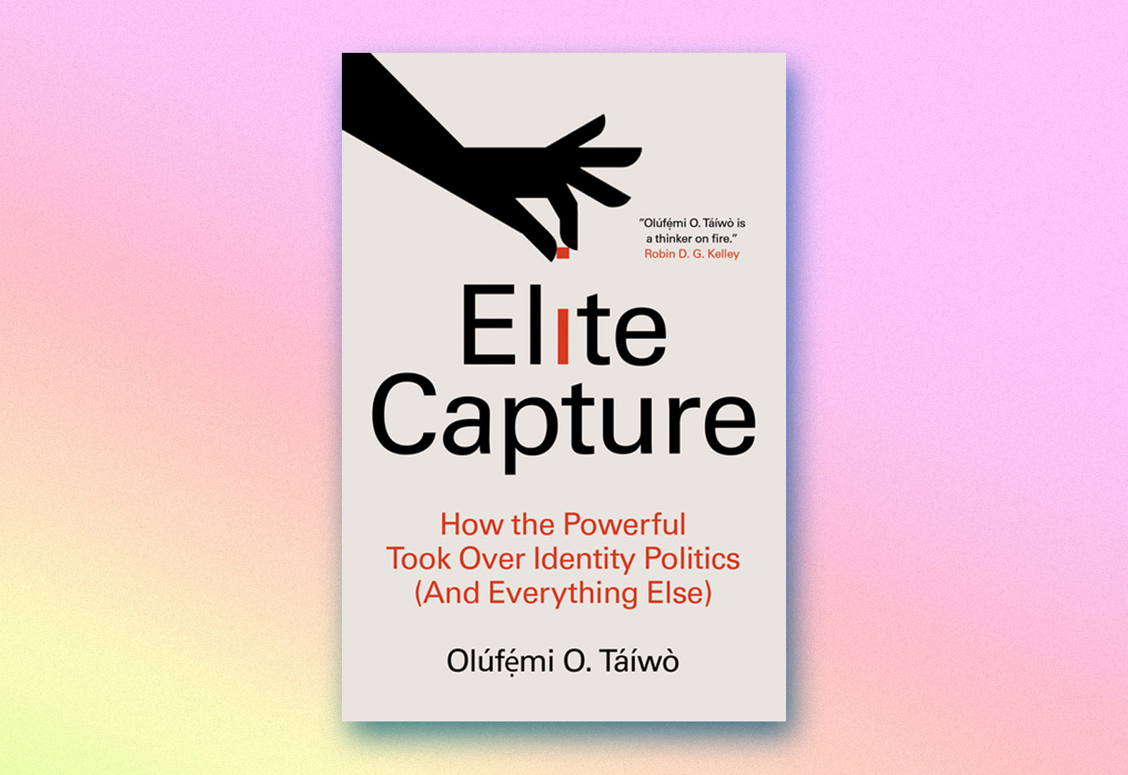 Elite Capture: How the Powerful Took Over Identity Politics (and Everything Else) by Olúfẹ́mi O. Táíwò