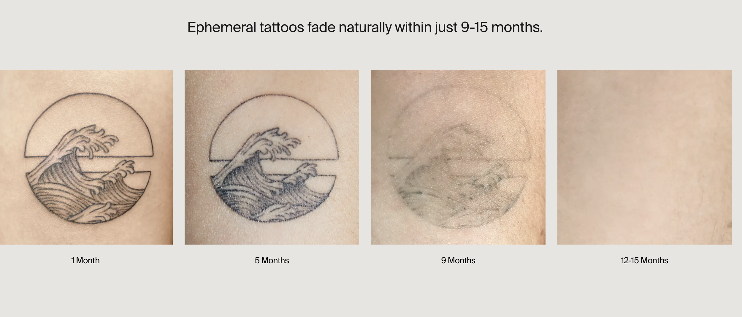 We Got The Ephemeral Tattoos That Fade In 915 Months