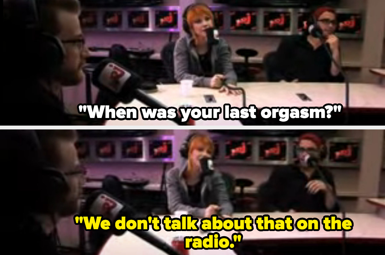 Hayley Williams is pictured in an interview