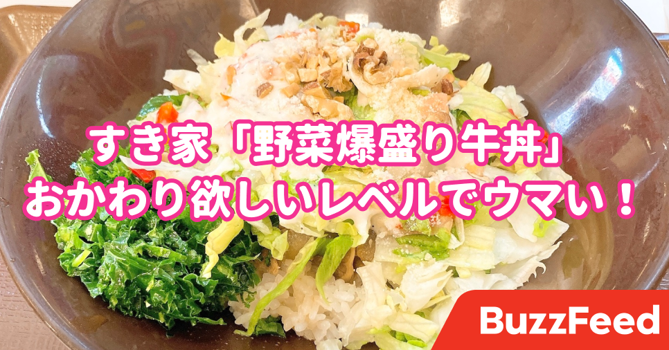なんだこれ…!すき家の「新感覚メニュー」ぜんぜん牛丼に見え なんだこれ…!すき家の「新感覚メニュー」ぜんぜん牛丼に見え