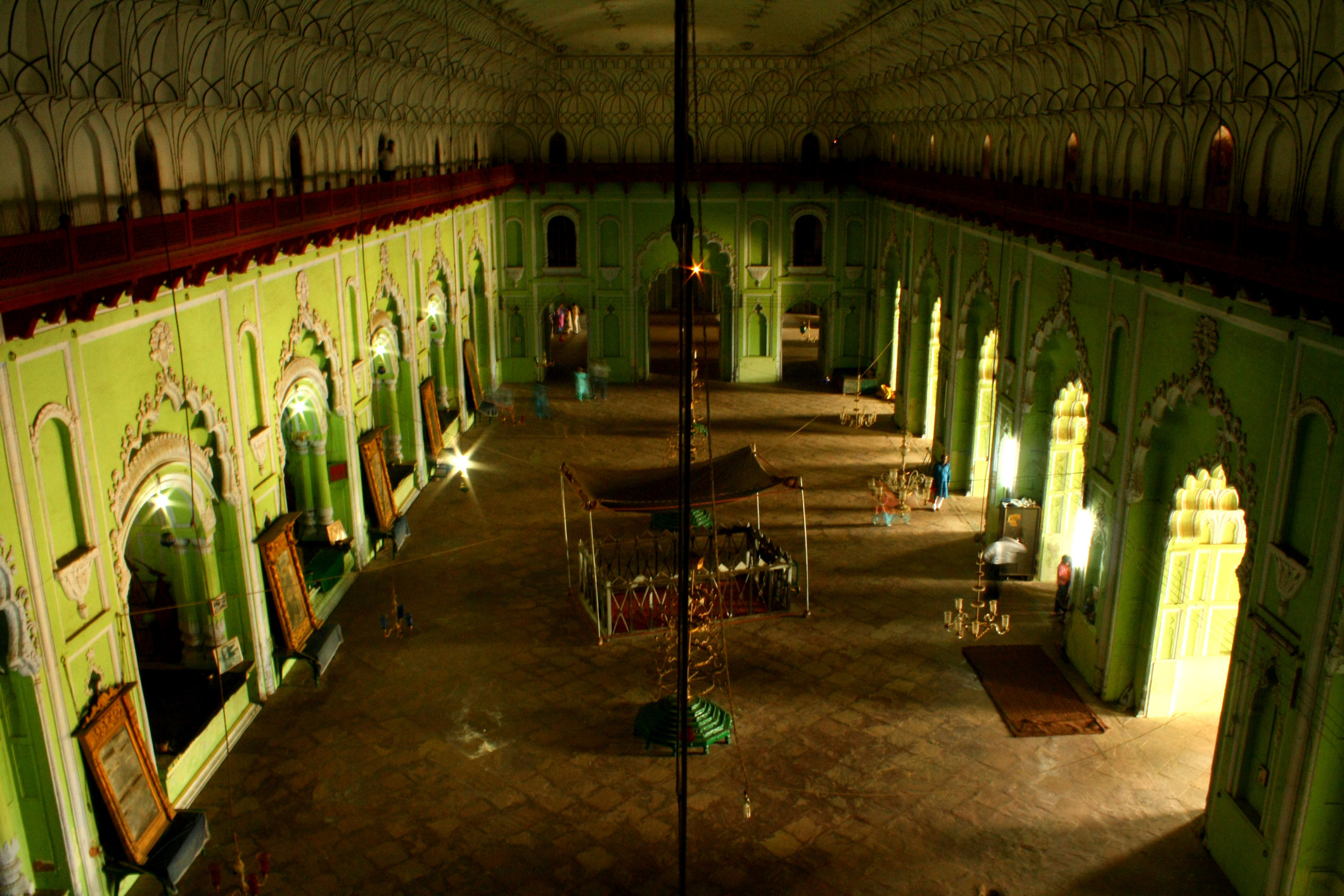 The interiors of the Bara Imambara