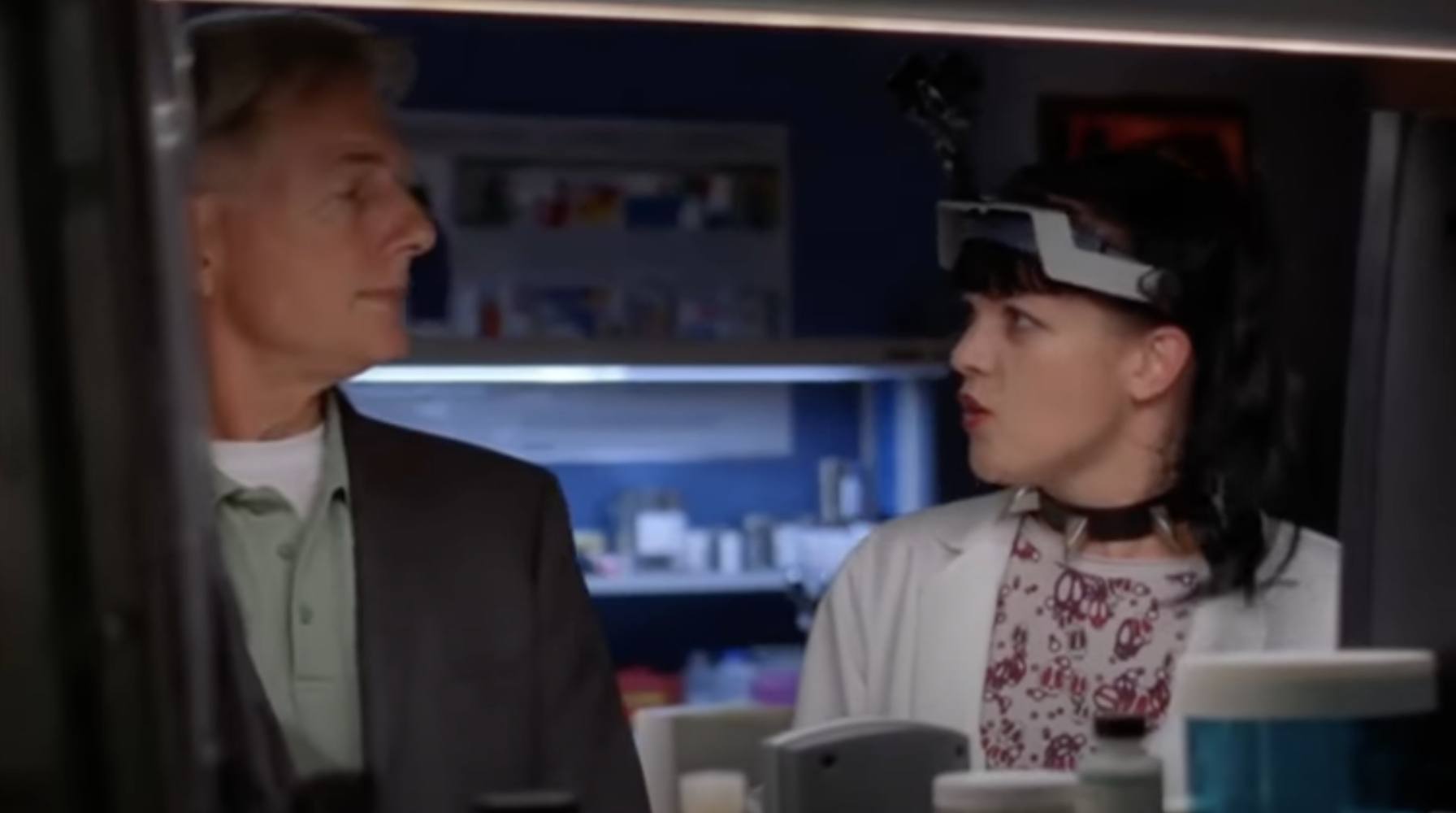 Mark Harmon y Pauley Perrette