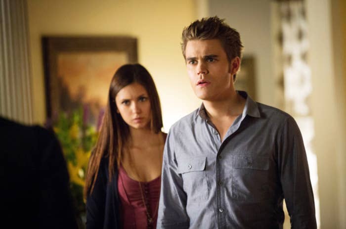 the two on The Vampire Diaries