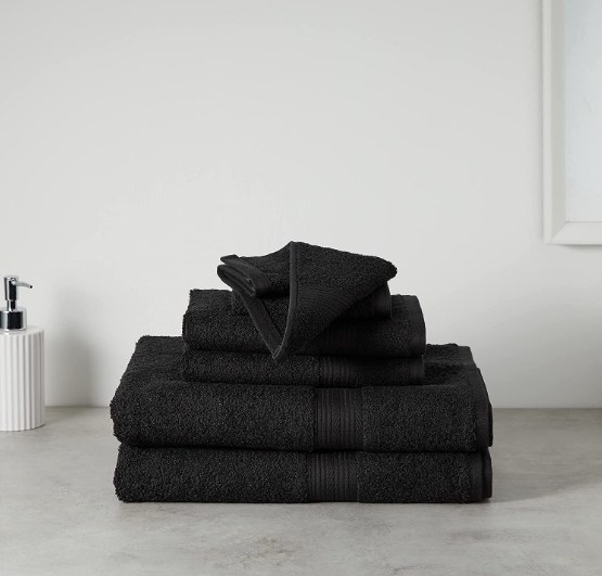 Set de toallas de Amazon Basics