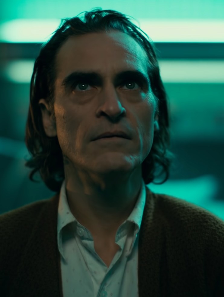 A thin looking Joaquin Phoenix in Joker film