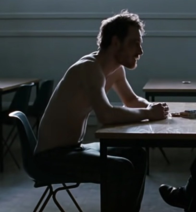 Michael Fassbender weight loss in Hunger film