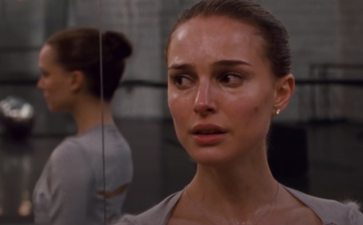 Natalie Portman as a ballerina in Black Swan