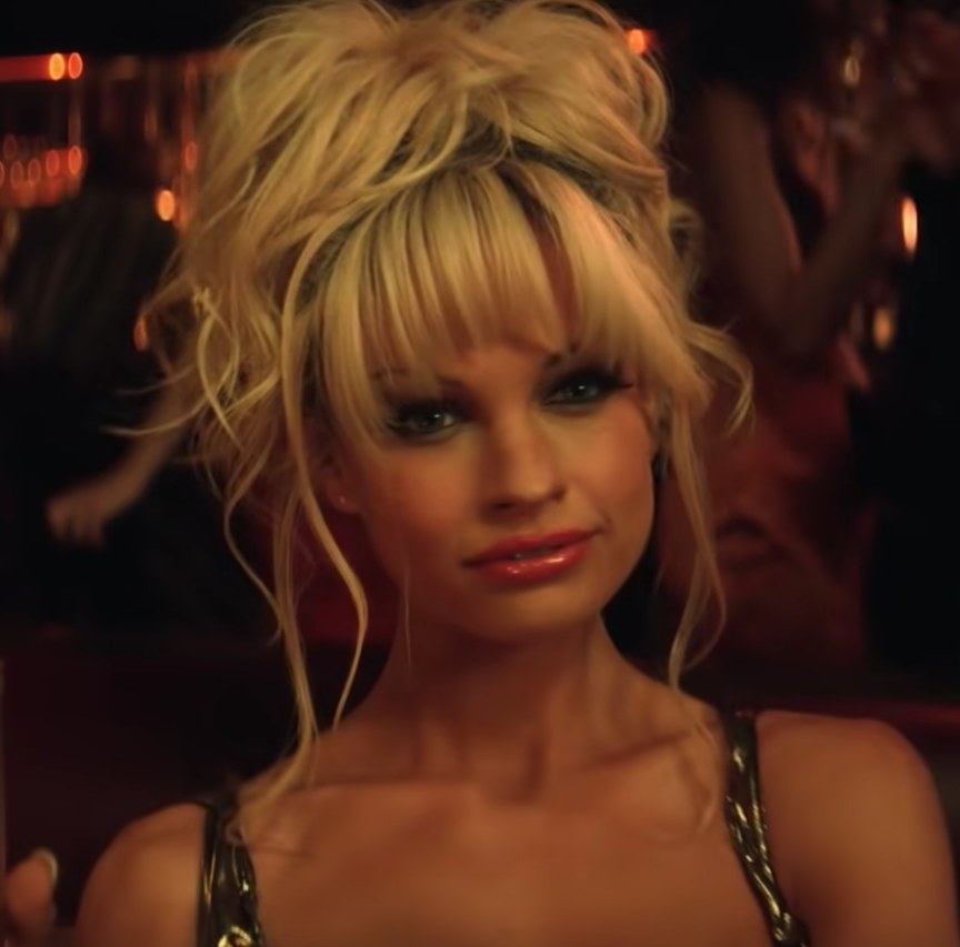 Lily James as Pamela Anderson in TV series