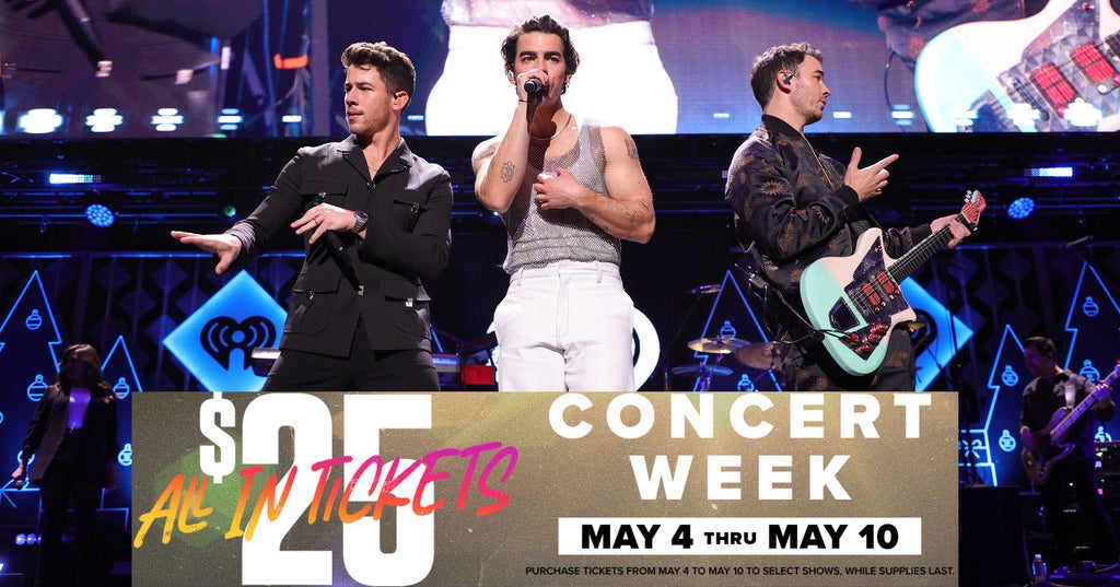 Live Nation Is Selling $25 Ticket For One Week Only