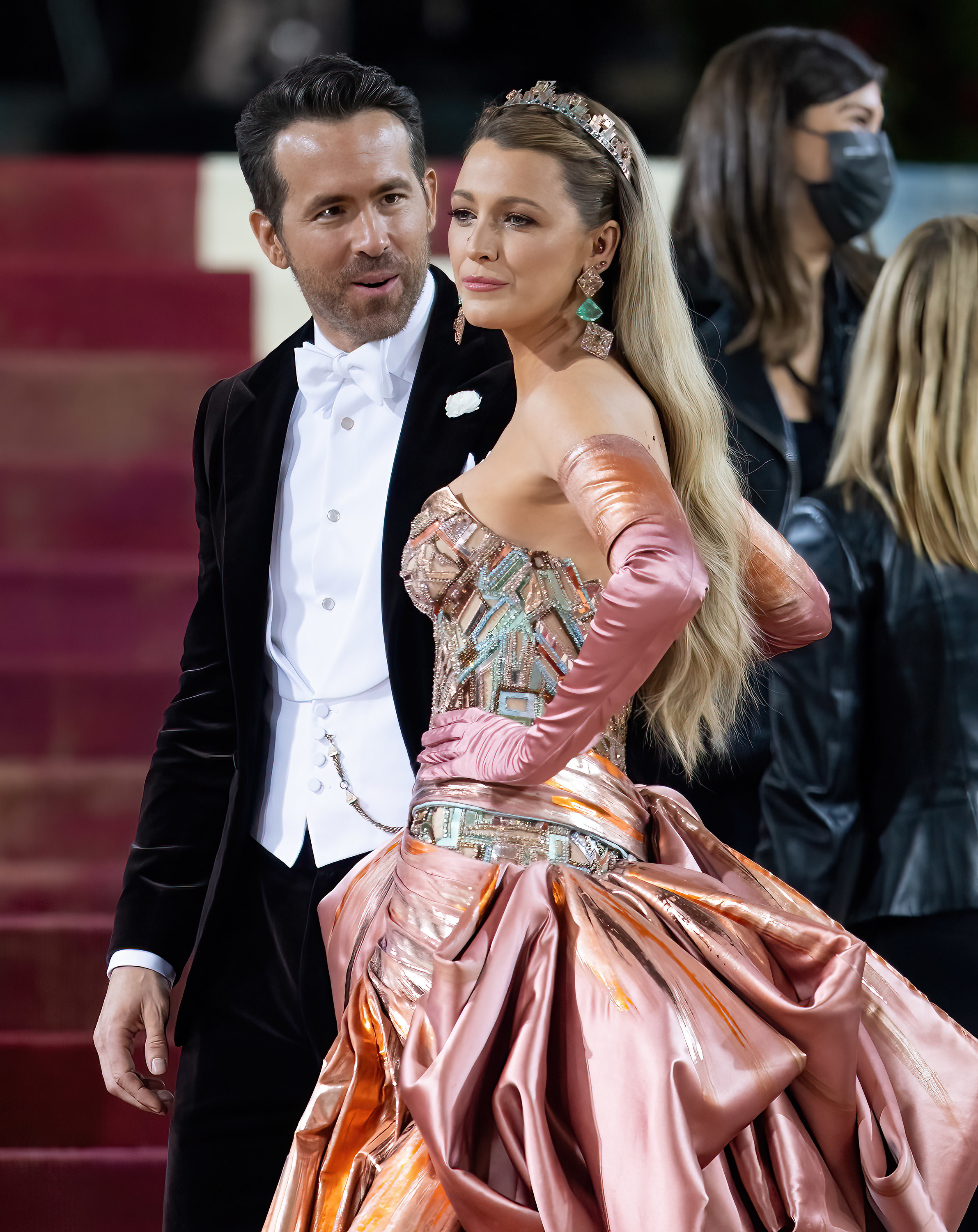 Met Gala 2022: Ryan Reynolds And Blake Lively Arrive