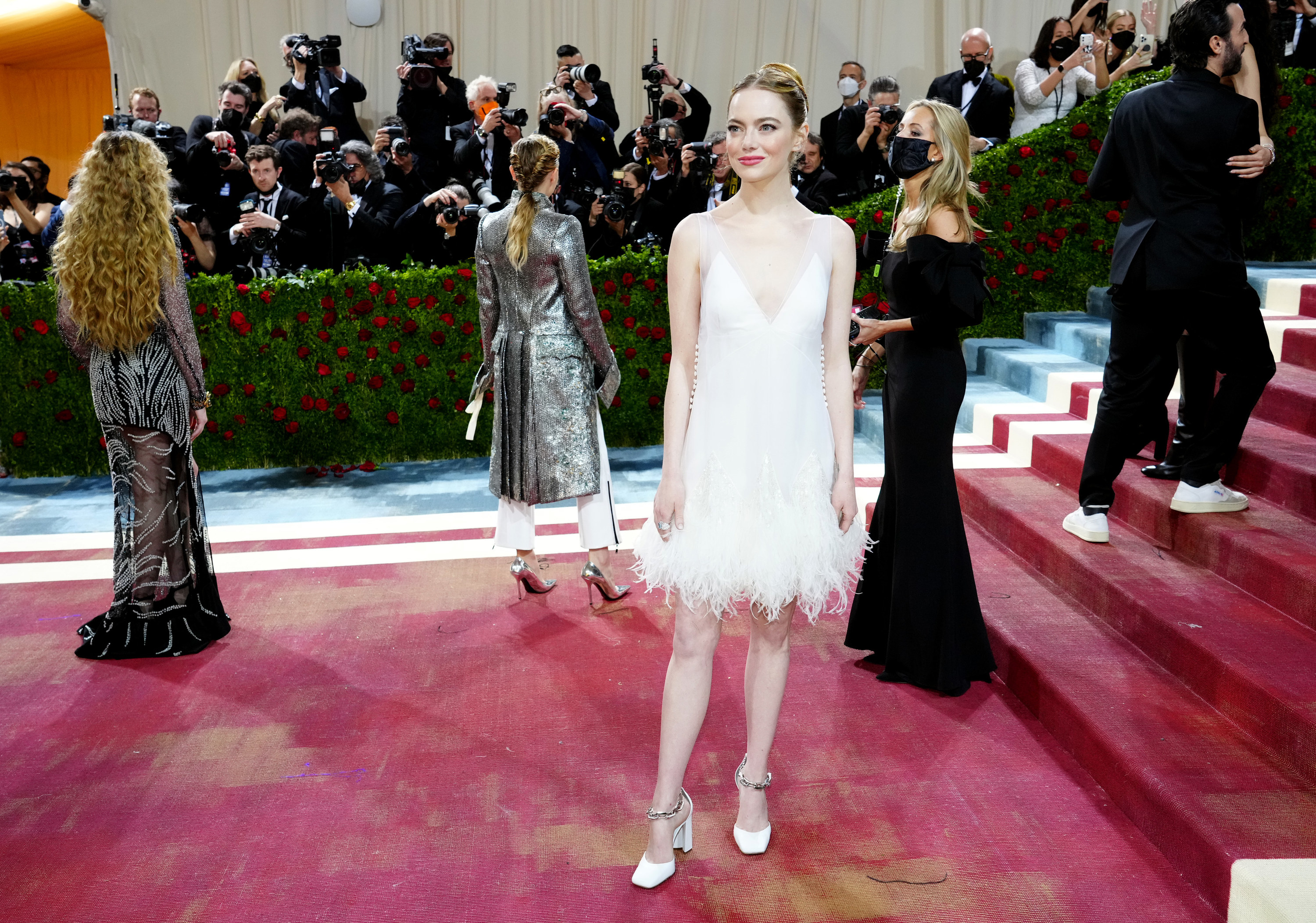 Emma Stone finally reveals wedding mini dress two years after