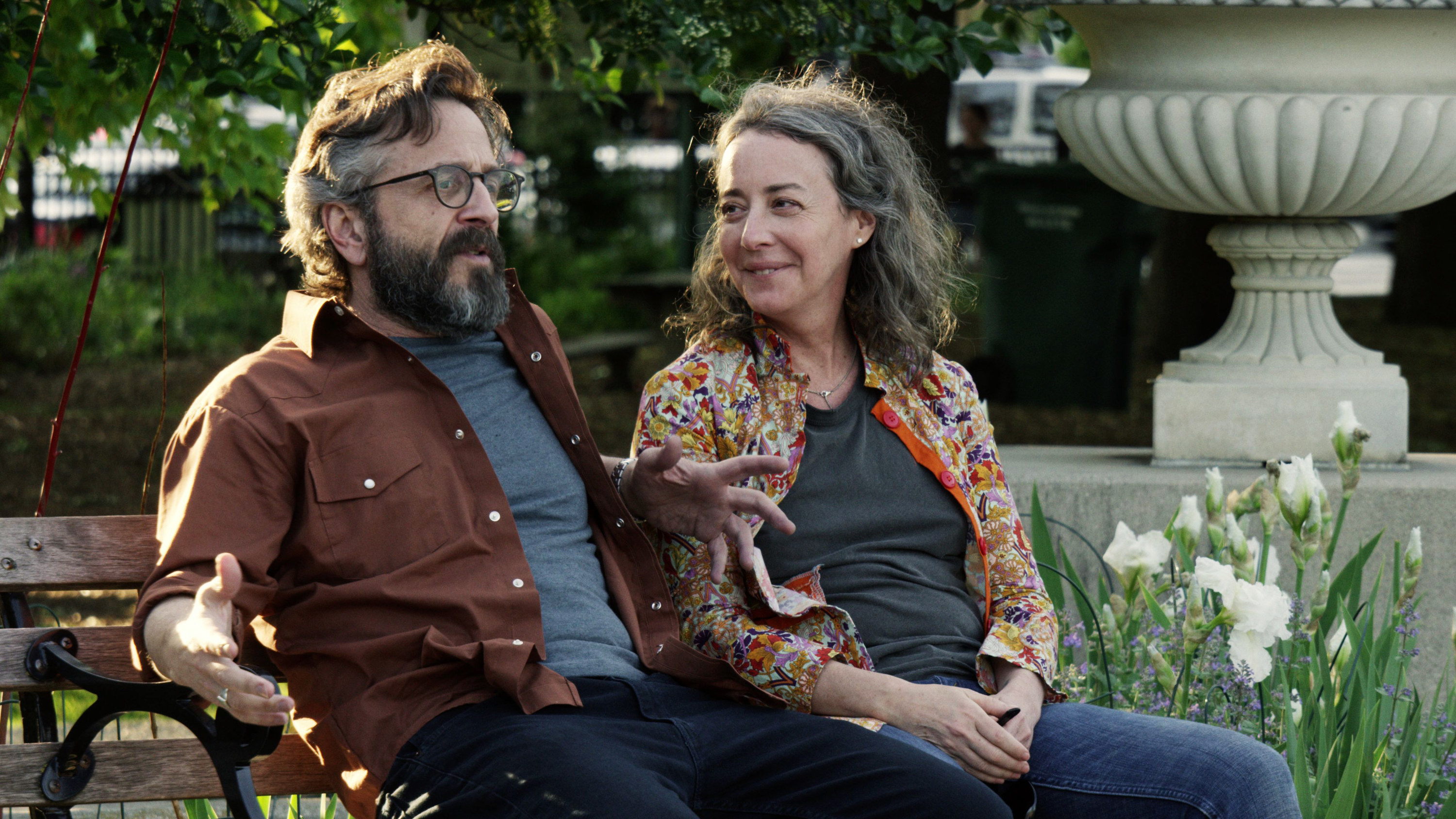 Marc Maron and Jane Adams in Easy