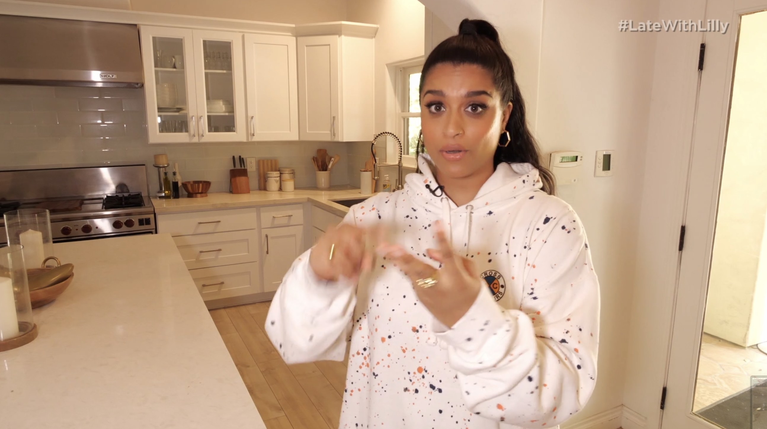 Lilly Singh in A Little Late With Lilly Singh