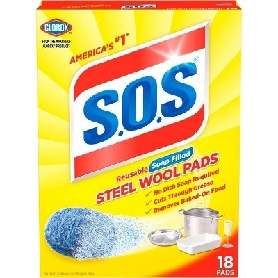 the wool pads in packaging
